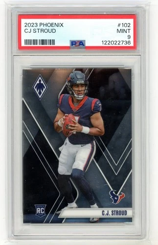 2023 Phoenix #102 CJ Stroud RC Rookie PSA 9 MINT (EN)