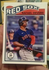2021 Topps UK Edition - 1978-79 Redux Rafael Devers #SR-5 Gold /25