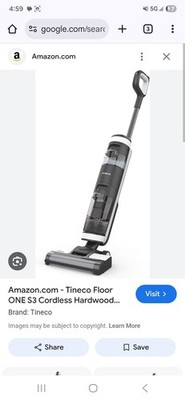 Tineco Refurbished FLOOR ONE S5 Smart Cordless Wet-Dry Vacuum Cleaner