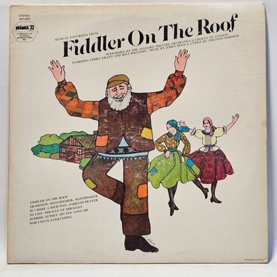 The Allegro Theatre Orchestra And Chorus - Fiddler On The Roof - 1972 - EX