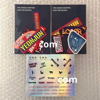 TXT FIGHT OR ESCAPE Sticker Neu Aladdin Set