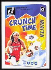 2025 Donruss WNBA #20 Kiki Iriafen Crunch Time Washington Mystics Card