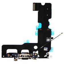 Repair Part - Charging Port Flex Cable for Apple iPhone 7 Plus - Jet Matte Black