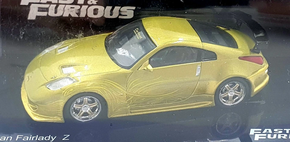 DeAgostini 1/43 Scale F220CMC095 - Fast and Furious Nissan Fairlady Z Met Yellow - Image 3 of 4