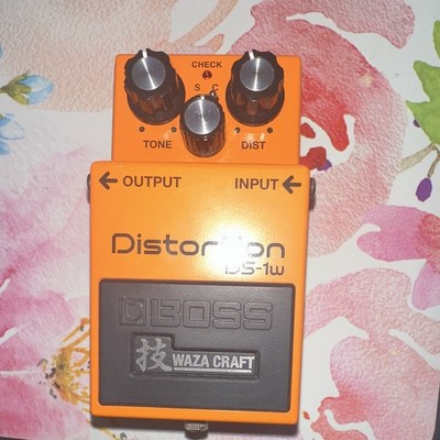 Boss DS-1W Waza Craft Analog Distortion Effects Pedal for Electric Guitar