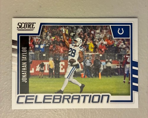 Jonathan Taylor #C-JT 2022 Panini Score Celebration card