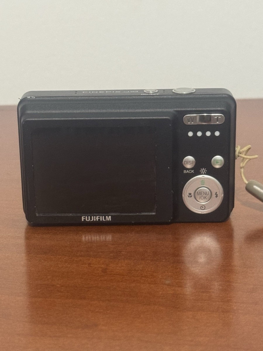 Fujifilm FinePix J10 8.2 MP Compact Digital Camera Black 3x
