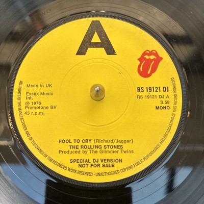 The Rolling Stones - Fool To Cry 7  Demo DJ Copy