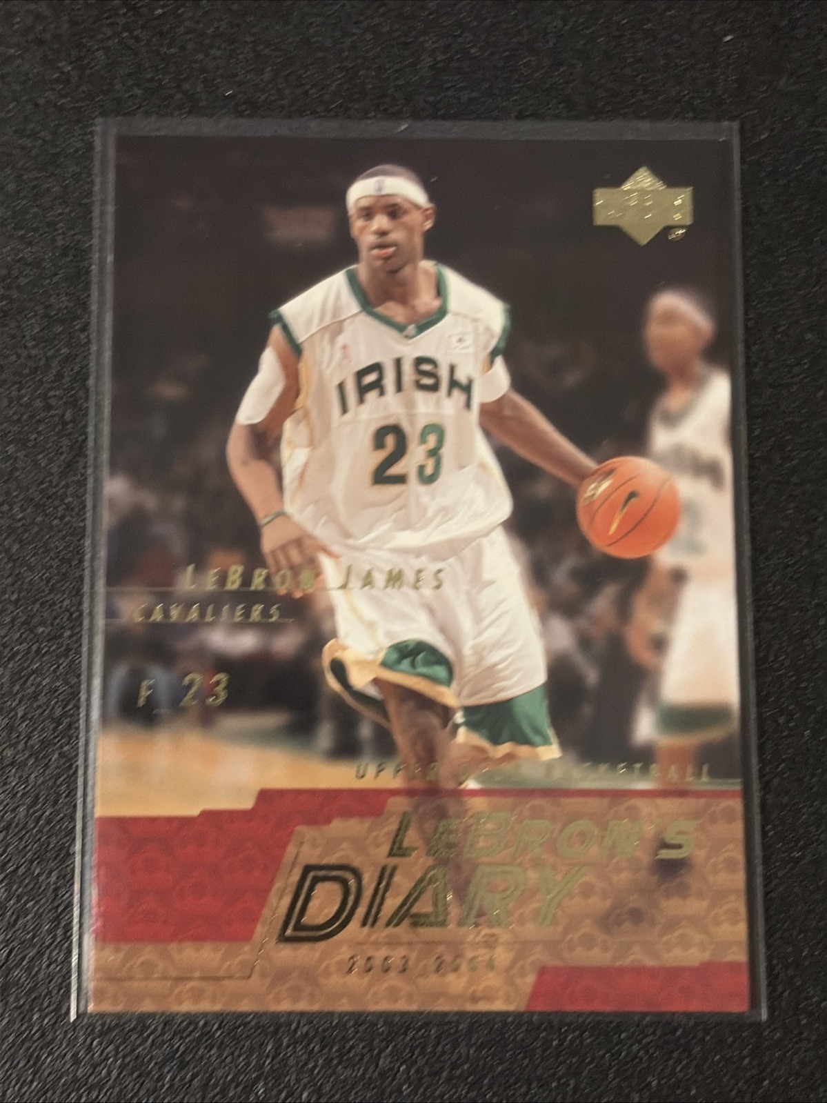 2003-04 Upper Deck - Lebron's Diary LeBron James #LJ1 (RC)