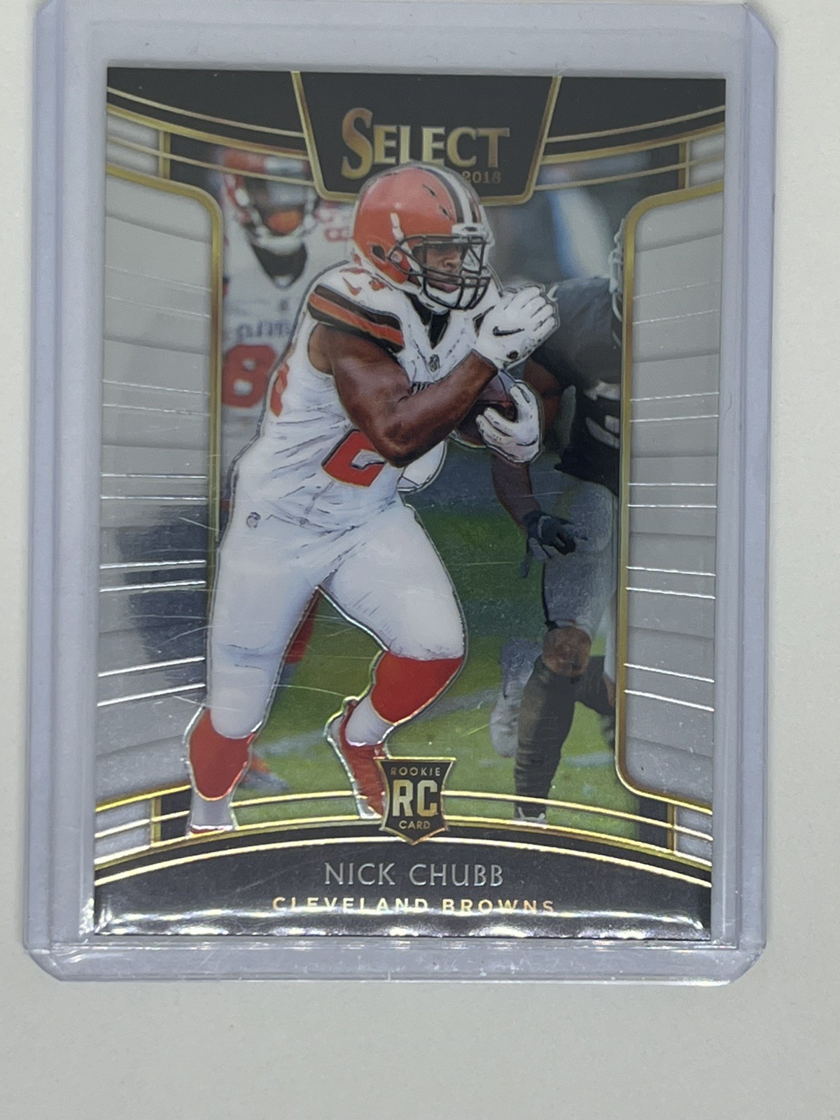 2018 Panini Select #33 Nick Chubb Rookie Cleveland Browns RC Houston Texans 
