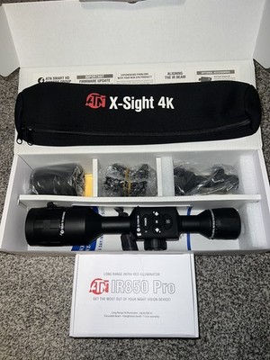 X-Sight 4k Pro 3-14x Smart HD Day/Night Rifle Scope + IR850 Pro