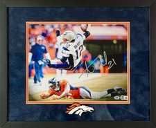 Aqib Talib Autographed 11x14 Denver Broncos Photo in 21.5