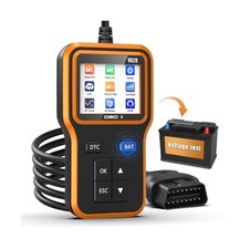 OBD2 Scanner with Upgrade Battery Tester - Diagnostic Tool for Cars That Chec...