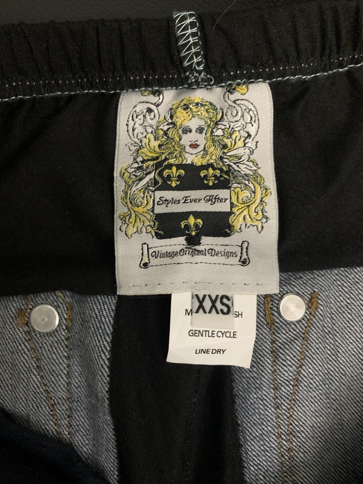 Styles Ever After Patchwork Skinny Jeans - image 4