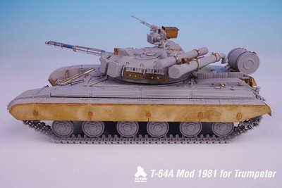 1/35 Tetra Model #ME35007 T-72B Mod.1990 Etching Parts for Trumpeter