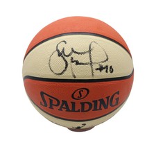 Sue Bird Seattle Storm Autographed Replica WNBA Spalding Basketball (CX Auth)