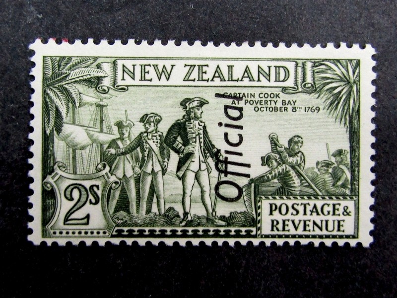 nystamps British New Zealand Stamp Mint OG H £100 L24y2270