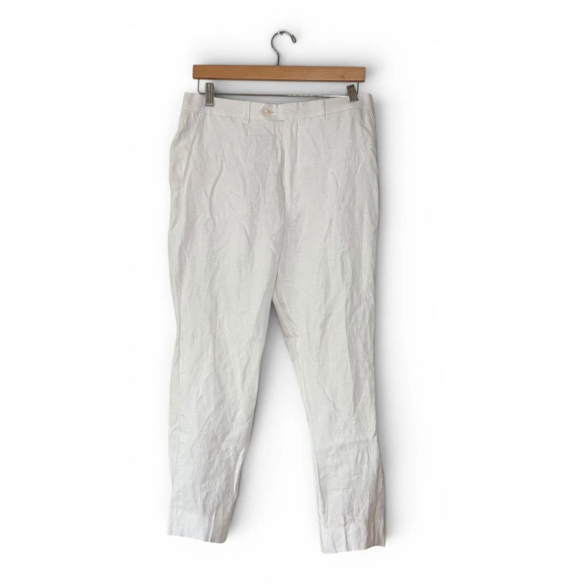 Lauren Ralph Lauren White Linen Pants for Men for sale | eBay