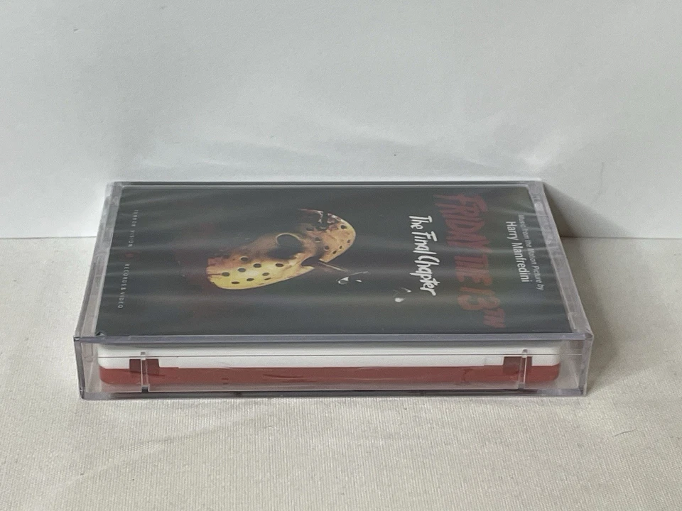 FRIDAY THE 13TH The Final Chapter Audio Red/White Cassette Horror Soundtrack New - Image 4 of 4