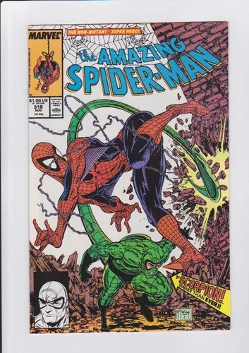 Amazing Spider-Man #318, 1989 Marvel Comics, Scorpion, Todd McFarlane NM