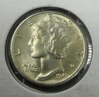 Mercury Dime - 1943-P - 90% Silver Coin - CHOICE BU