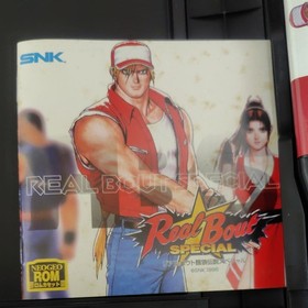 Real Bout Fatal Fury Special Neo Geo AES SNK W/Box Retro Japan Import Tested