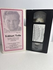 Eckhart Tolle VHS Grace Came In and Presence Emerged Namaste Sept 2001