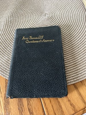 Four Thousand Questions And Answers On The Old And New Testaments Holman Edition
