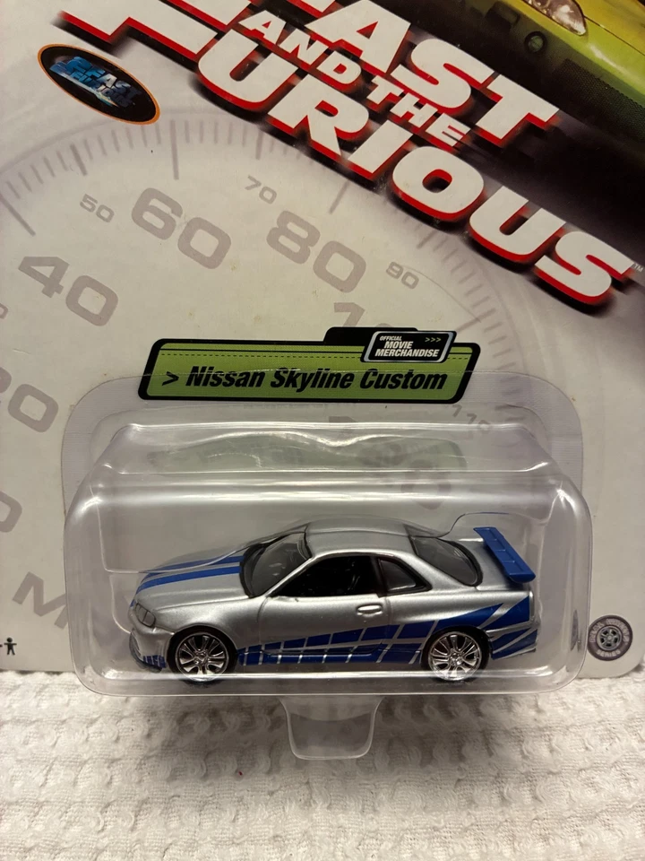 Nissan Skyline 2004 Johnny Lightning Rápido y Furioso personalizado 1/64 Foto 2 de 4