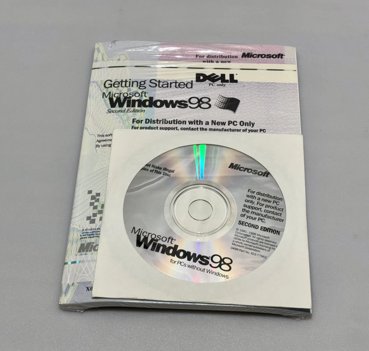 動作確認済]Windows98 Second Editionセット 動作確認済]Windows98