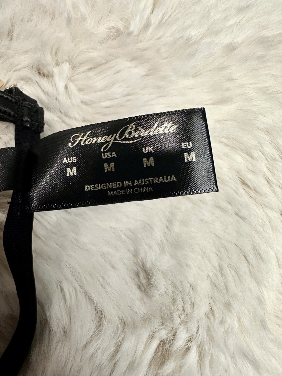 RARE? Honey Birdette ARIANA?✨ Black & Gold Chain Top  display picture 1