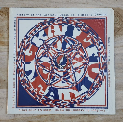 Grateful Dead - Bear's Choice Vinyl LP Shrink Original Warner Bros. 1973 EX/EX
