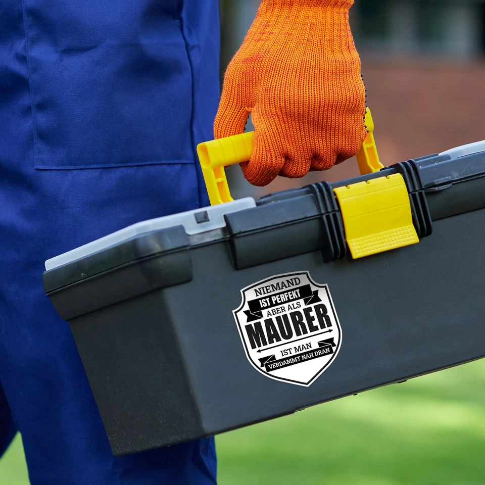 Aufkleber Beruf Fun Sticker 9,8x10,7cm Sticker f. Auto Laptop R212-8 - Bild 3 von 4