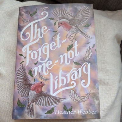 NEW OwlCrate The Forget Me Not Library Heather Webber SIGNED Exclusive Hardcover