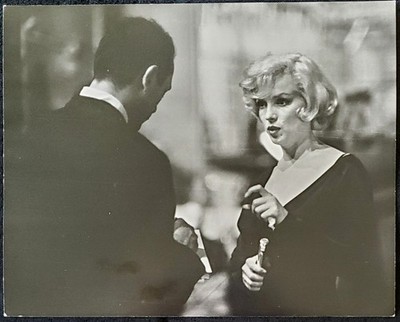 1990 Marilyn Monroe RC Miller Signed Joe Hyams 1958 Some Like It Hot 8x10 Photo