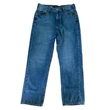 Aeropostale High Rise Baggy Blue Jeans Denim 5 Pocket 90s Size 8 Reg 