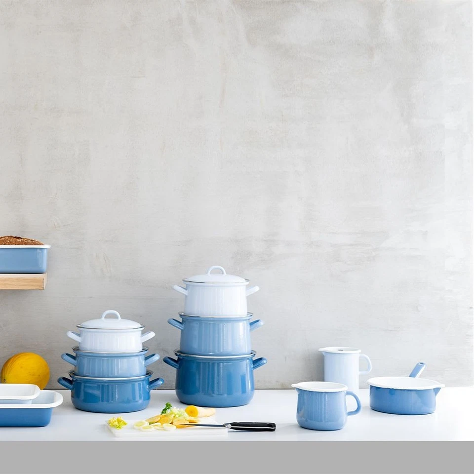 Riess CLASSIC - Nature Blue Dark - Stielkasserolle mit großem Ausguß - Bild 3 von 3