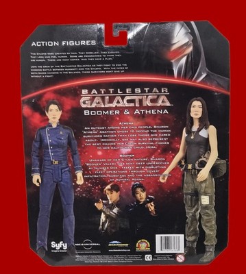 Boomer & Athena 2 Pack Battlestar Galactica Figure Set 2010 
