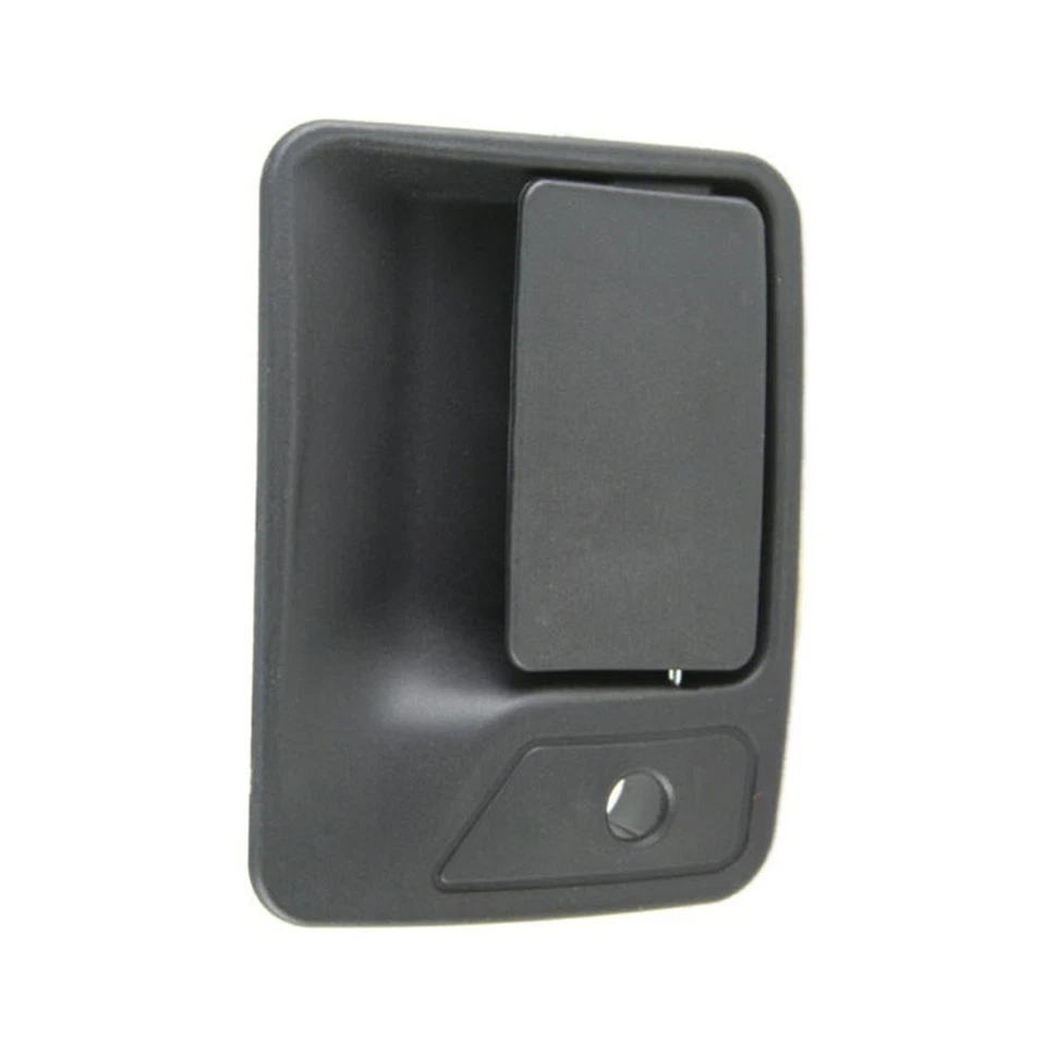 Juego de 4 manijas de puerta texturizadas negras exteriores exteriores para Ford Super Duty Foto 4 de 4