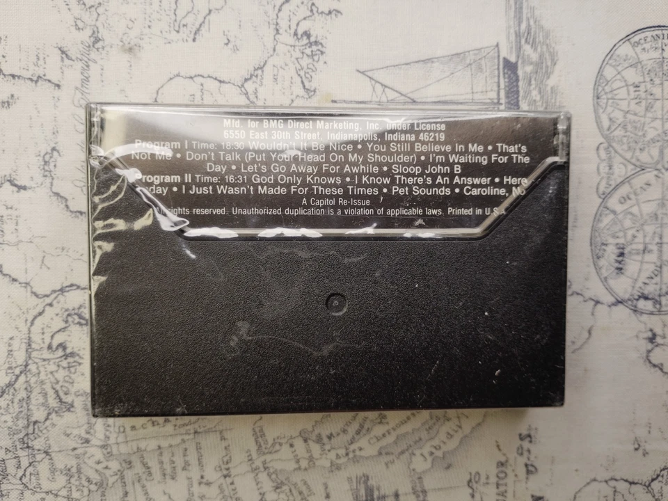 The Beach Boys Pet Sounds 1980 Cassette Album Reissue Mono Capitol New/Sealed - Image 2 of 2