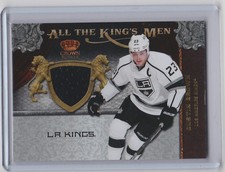 2011-12 CROWN ROYALE DUSTIN BROWN PANINI ALL THE KING'S MEN JERSEY #20 KINGS