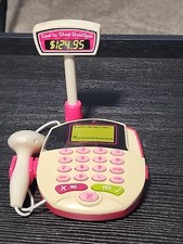 2010 Mattel Shop With Me Barbie Electronic Talking Cash Register Tested