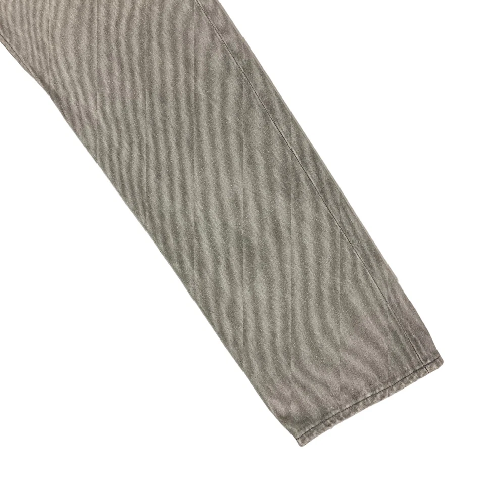 Vintage Levi's 701 Jeans Student Fit Made in USA Grau 27W 30L Denim Button Fly - Bild 3 von 4