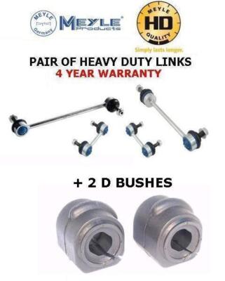 FOR FORD FOCUS 98-04 FRONT MEYLE HD LINKS DROP STABILISER ANTIROLL BAR D BUSHES