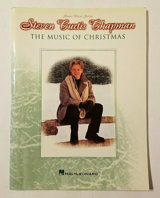 Steven Curtis Chapman The Music of Christmas Songbook 1995 Hal Leonard MINT!