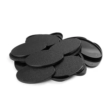 Pack of 20, 75x42 mm Plastic Oval Bases Miniature Wargames Table gaming TEXTURED