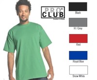 Pro Club Heavy Weight Crew Neck Tee Shirts Pro Club Heavy Weight Crew Neck Tee Shirts