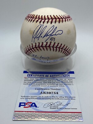 Placido Polanco Stl. Cardinals Signed Autograph Official OMLB