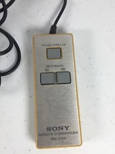 Sony RM-59W Betamax Video Player Wired Remote Control Commander Replacement