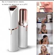 Flawless Facial Hair Remover Painless Hair Removal Trimmer Epilator Shaver White